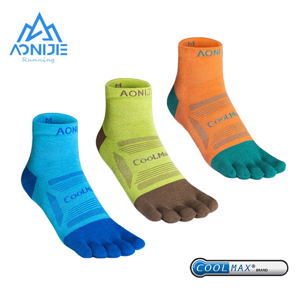 Aonijie Tất Chân Chạy Bộ Năm Ngón Cho marathon race e4838