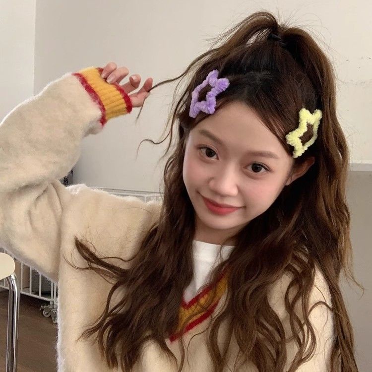 Bộ QuầN ÁO HìNh Thú Dễ Thương Cho Bé Kẹp Tóc Hình Ngôi Sao Màu Sắc Ngọt Ngào Cho Nữ