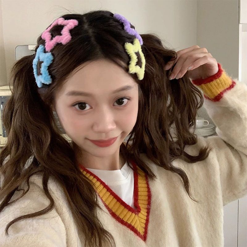 Bộ QuầN ÁO HìNh Thú Dễ Thương Cho Bé Kẹp Tóc Hình Ngôi Sao Màu Sắc Ngọt Ngào Cho Nữ