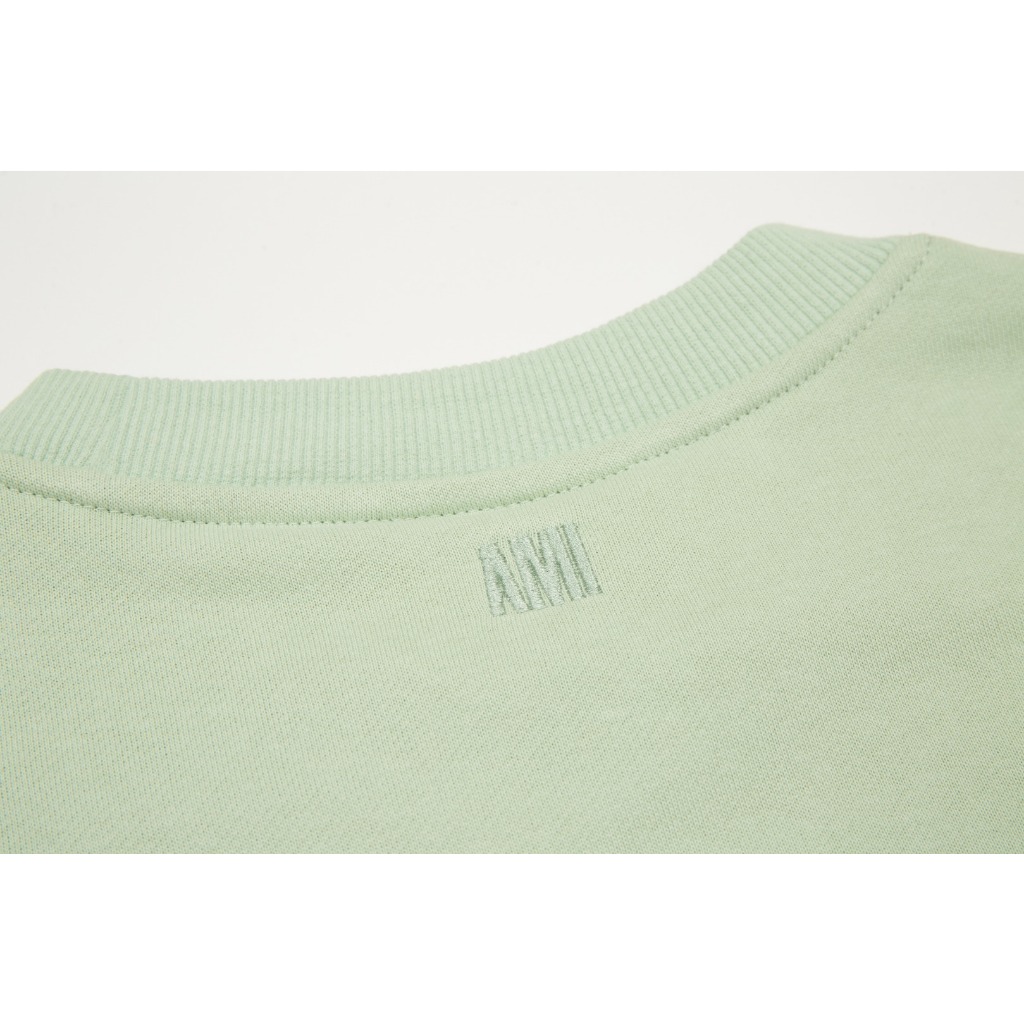 Mới Áo sweater Tay Dài Thêu Họa Tiết Trái Tim Xinh Xắn Cho Nam Nữ