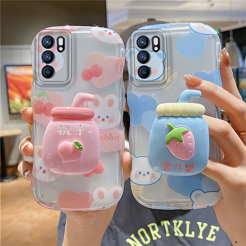 Ốp Điện Thoại Hình Nước Ép Cho oppo reno2f reno2z oppo reno3 reno5 reno6 reno7 oppo a5 2020 a9 2020