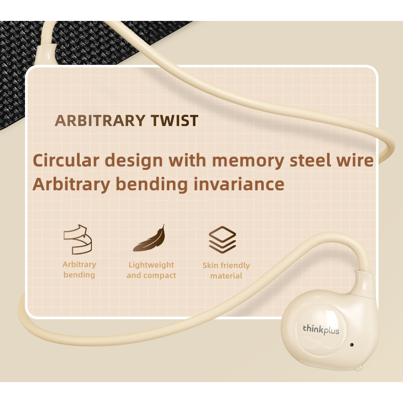 Tai Nghe bluetooth lenovo thinkplus xt95ii Dạng Treo Chống Thấm Nước Và Mồ Hôi Tích Hợp mic