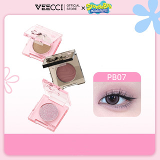 Veeccixspongebob phấn mắt đơn sắc highlight mờ bảng mắt mini 2.2g