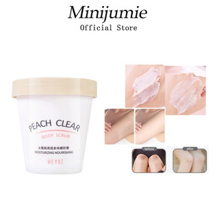 Minijumie Kem tẩy da chết toàn thân Heyxi peach clear 200ml chiết xuất đào