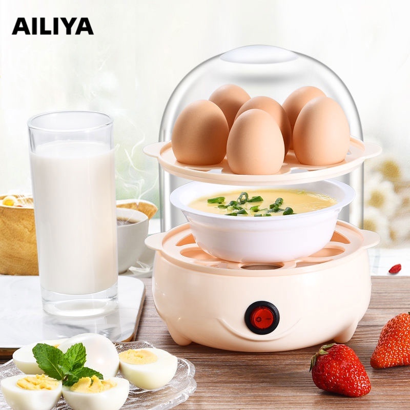 Máy hấp trứng luộc AILIYA tự động đa năng tiện dụng cho nhà bếp