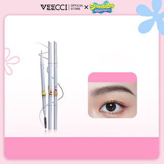 Veeccixspongebob chì kẻ mày lâu trôi chống nước không dễ lem dễ vẽ dáng lông mày tự nhiên 0.45ml