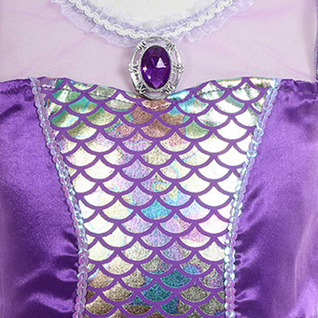 Đầm Hóa Trang Nàng Tiên Cá Nhân Dịp halloween Cho Bé Gái