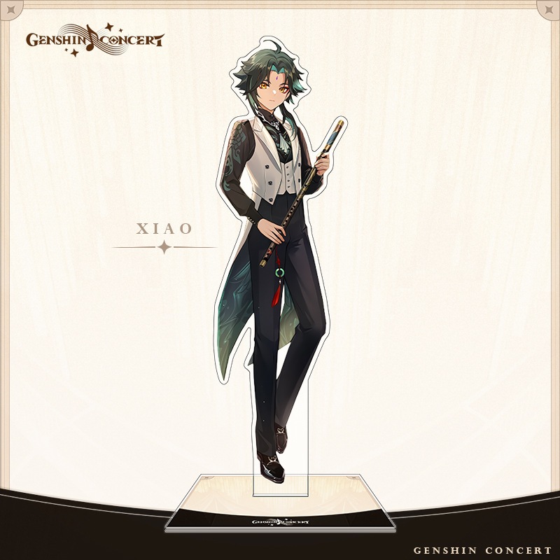 Genshin Tượng Mô Hình Nhân Vật Abedo Gayyu diona Bằng acrylic Trong Phim anime Có Giá Đỡ Để Bàn Trang Trí