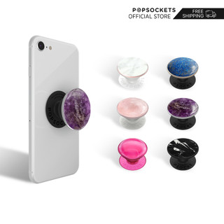 Giá đỡ điện thoại cầm nắm POPSOCKETS kiểu viên đá quý