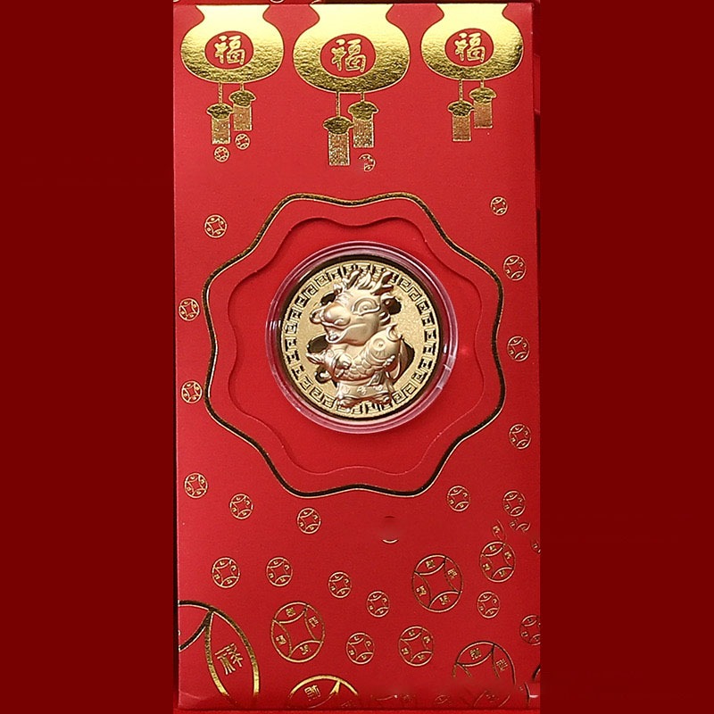 Bao Lì Xì Năm Mới 2024 Màu Đỏ angpao Phong Cách Trung Hoa