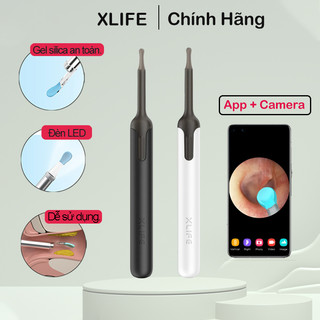 Dụng cụ lấy ráy tai nội soi Xiaomi Youpin,Máy lấy ráy tai thông minh có đèn kèm camera kết,Xiaomi Youpin Bebird Xlife