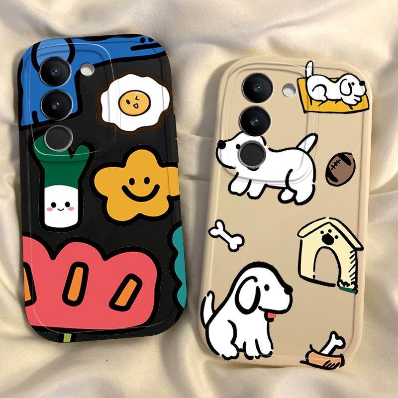 Ốp Lưng Vivo V29 5G cho Vivo V29 5G [vỏ mềm silica gel hoạt hình dễ thương vỏ Vỏ bảo vệ điện thoại máy ảnh cho bé trai nữ】-Y1