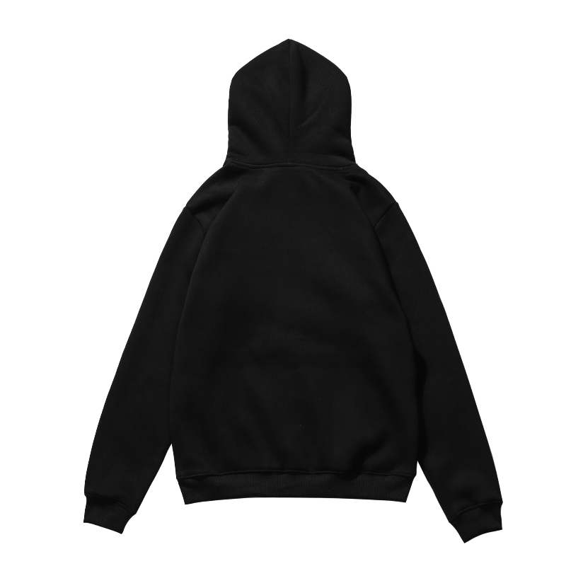 Áo Khoác Nỉ Có Khóa Kéo Thêu logo Đơn Giản Phong Cách Đường Phố Cổ Điển Thời Trang Thu Đông Cho Nam Và Nữ