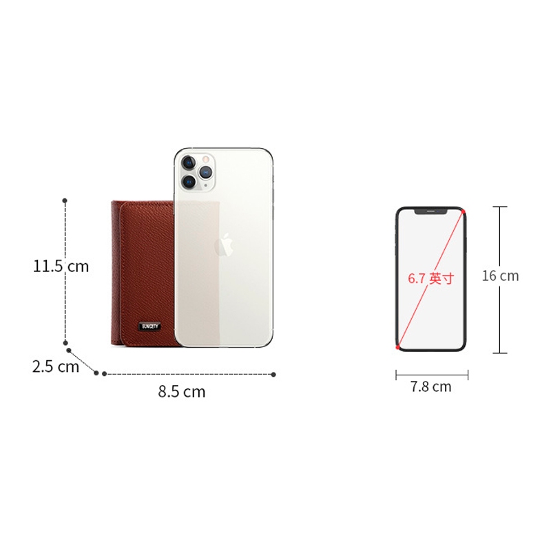 Ví Da Ngắn Thời Trang Dành Cho Nam