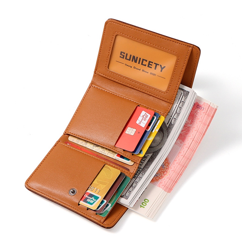 Ví Da Ngắn Thời Trang Dành Cho Nam