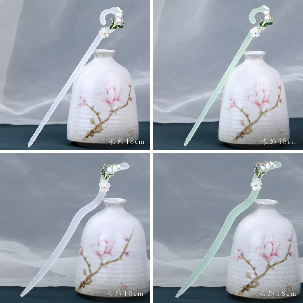 Trâm Cài Tóc cổ trang Nhựa Trung Hoa Cho Nữ