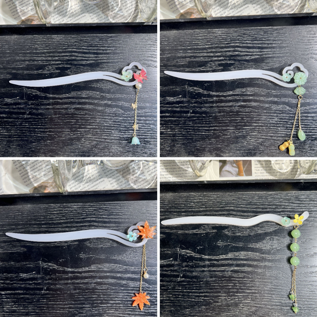 Trâm Cài Tóc cổ trang Nhựa Trung Hoa Cho Nữ