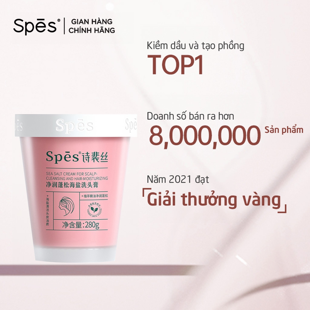 [SPES Quà Tặng] Tẩy Tế Bào Chết Da Đầu Spes Gói Dùng Thử 10ml