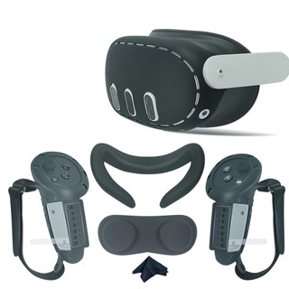 Bộ vỏ bọc bằng silicon chống trầy cho tay cầm điều khiển chơi game meta quest 3 vr / quest 3