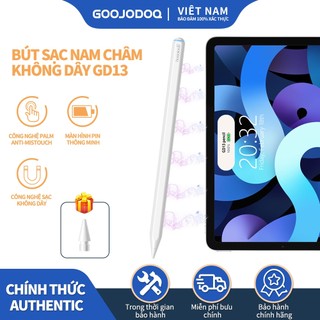 Goojodoq bút cảm ứng gd13 sạc không dây thích hợp cho ipad air 5 air 4 pro 11 12 9 2021 mini 6 cho ipad pencil 1 2