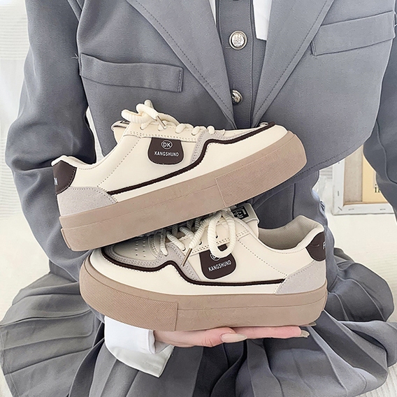 Clemine Giày Thể Thao Đế Mềm Phong Cách retro Cho Nữ