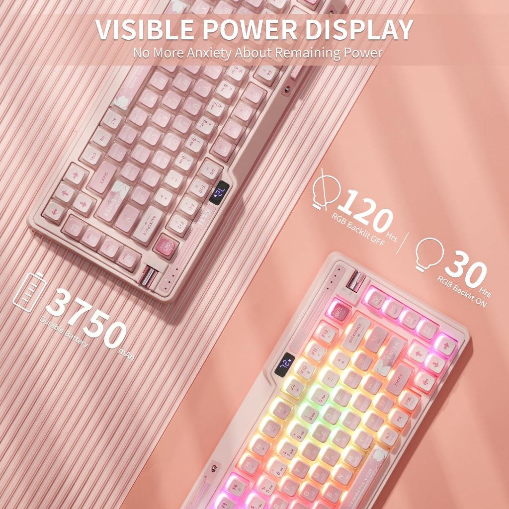 Bàn Phím Không Dây kzzi kezhi k75 pro + 80% Dùng Để Chơi Game