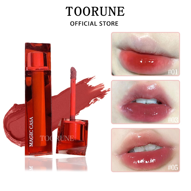 Son môi dưỡng ẩm Magic Casa Ruby Lip Glaze Matte