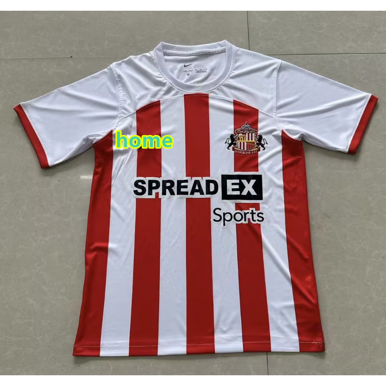 Áo Bóng Đá Câu Lạc Bộ sunderland Màu Đỏ Sân Nhà Thứ Ba Size s-Xl 23 24