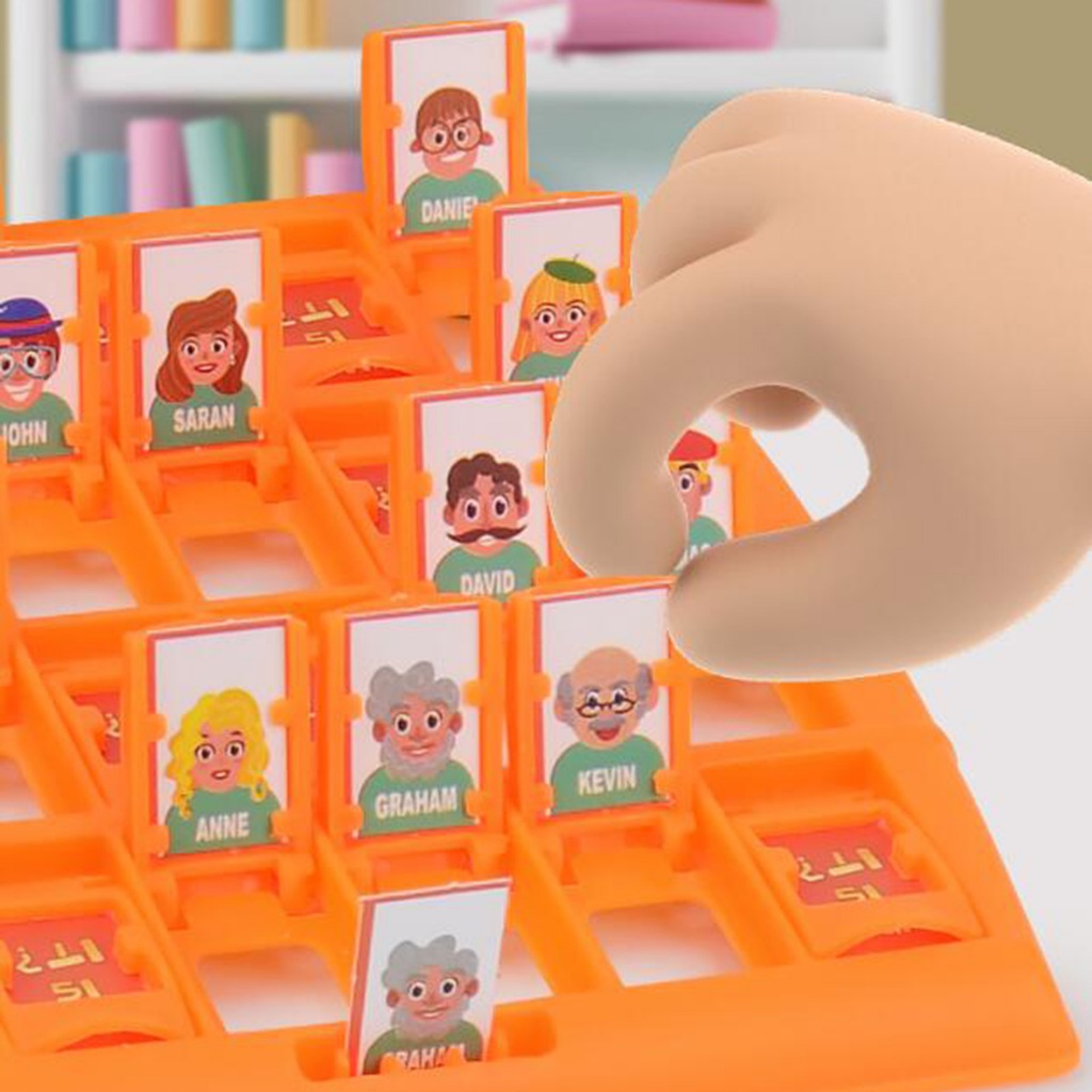 Predolo Bộ Đồ Chơi board game Đoán Tương Tác Với 2 Người Chơi Thẻ Nhân Vật Dành Cho Bé Gái