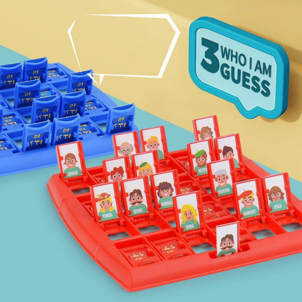 Predolo Bộ Đồ Chơi board game Đoán Tương Tác Với 2 Người Chơi Thẻ Nhân Vật Dành Cho Bé Gái