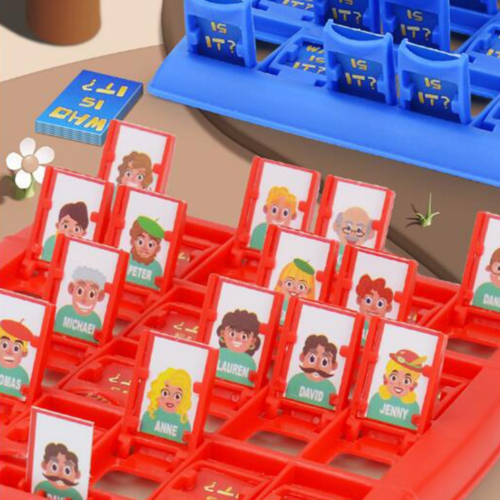 Predolo Bộ Đồ Chơi board game Đoán Tương Tác Với 2 Người Chơi Thẻ Nhân Vật Dành Cho Bé Gái