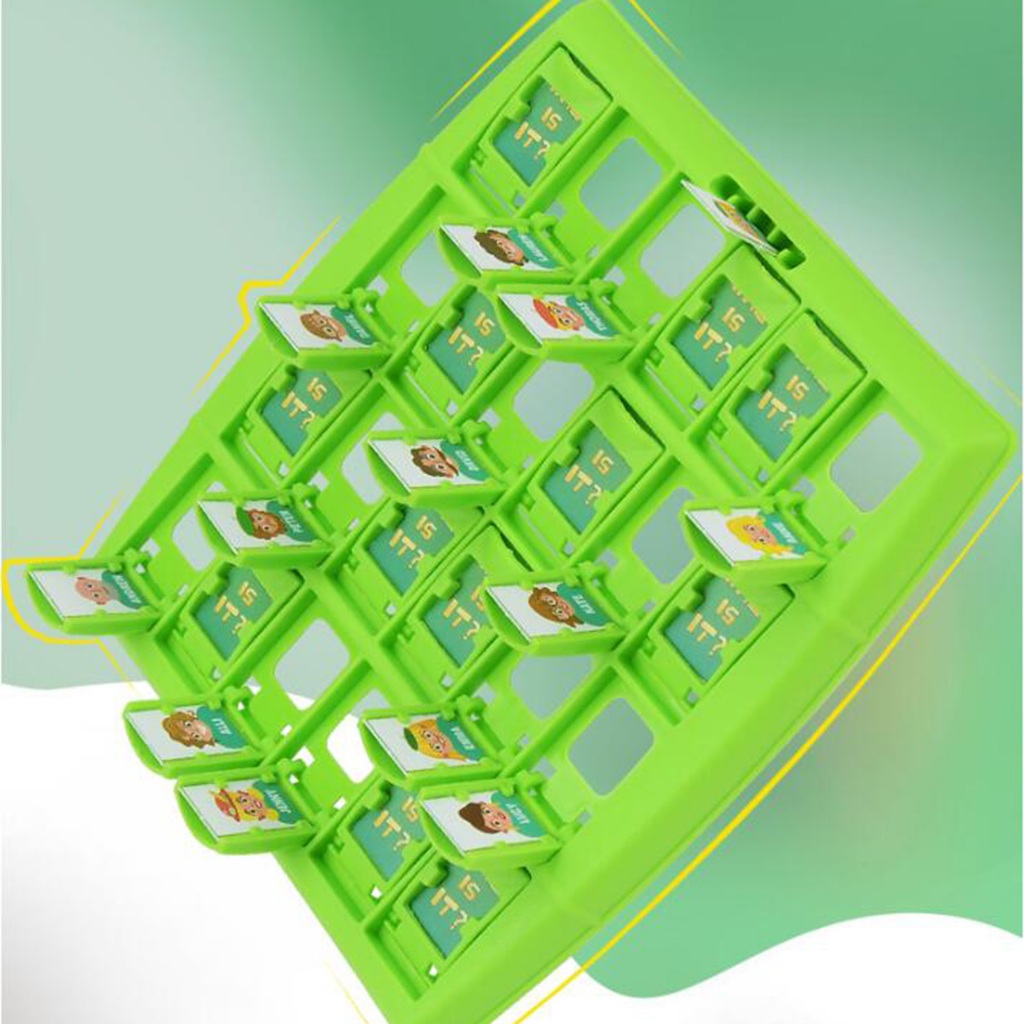 Predolo Bộ Đồ Chơi board game Đoán Tương Tác Với 2 Người Chơi Thẻ Nhân Vật Dành Cho Bé Gái