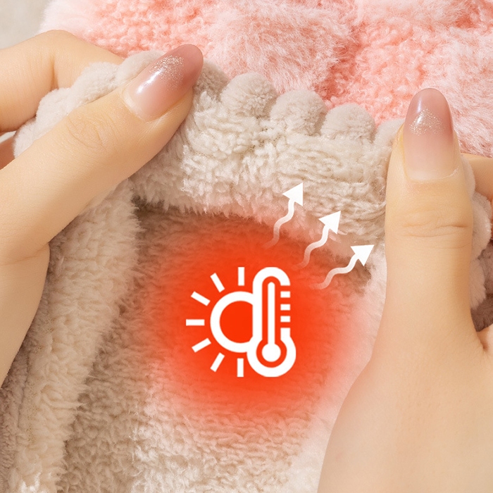 Dép cotton ấm áp mùa đông dành cho nữ trong nhà dép len chống trượt