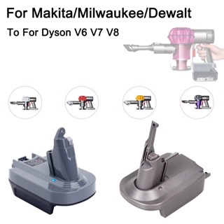 Bộ Chuyển Đổi Pin Cho Makita/Dewalt/Milwaukee Pin Lithium 18V Chuyển Đổi Sang Dyson V6 V7 V8 Pin máy Hút Bụi Dụng Cụ