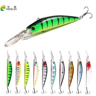 Hengjia Mồi Câu Cá Giả Dài 14.5cm 15.4g Có Móc Câu