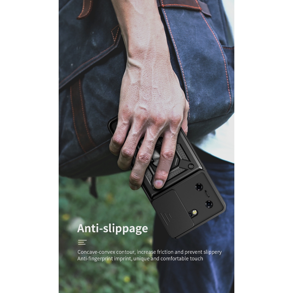 Ốp Điện Thoại Cứng Chống Rơi Có Nắp lens Cho tecno pova 5 4 pro 3 2 neo 2 Sự Bảo Vệ