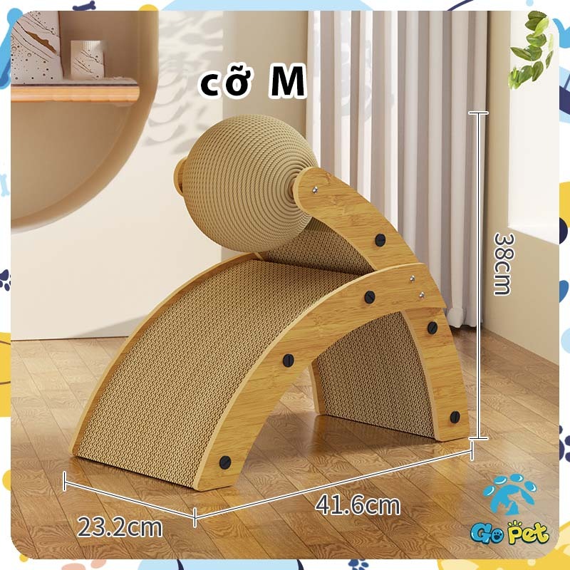 Trụ Cào Móng Cho Mèo đồ cào móng mèo Đa Chức Năng Có Thể Tháo Rời Đồ Chơi Thú Cưng