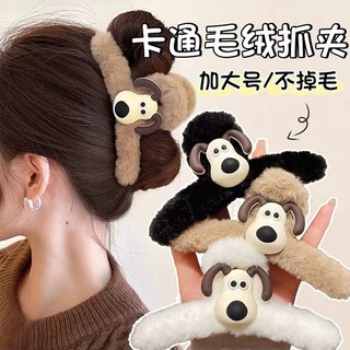 Hoạt hình kẹp tóc hình cá mập nhồi bông thiết kế dễ thương cho nữ