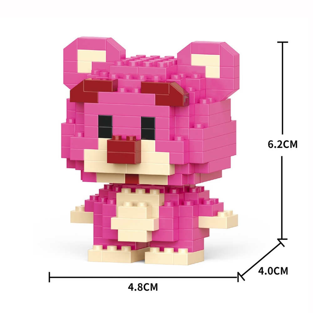 Hoạt Hình Bộ Đồ Chơi Lắp Ráp Mô Hình Gạch Cho Trẻ Em