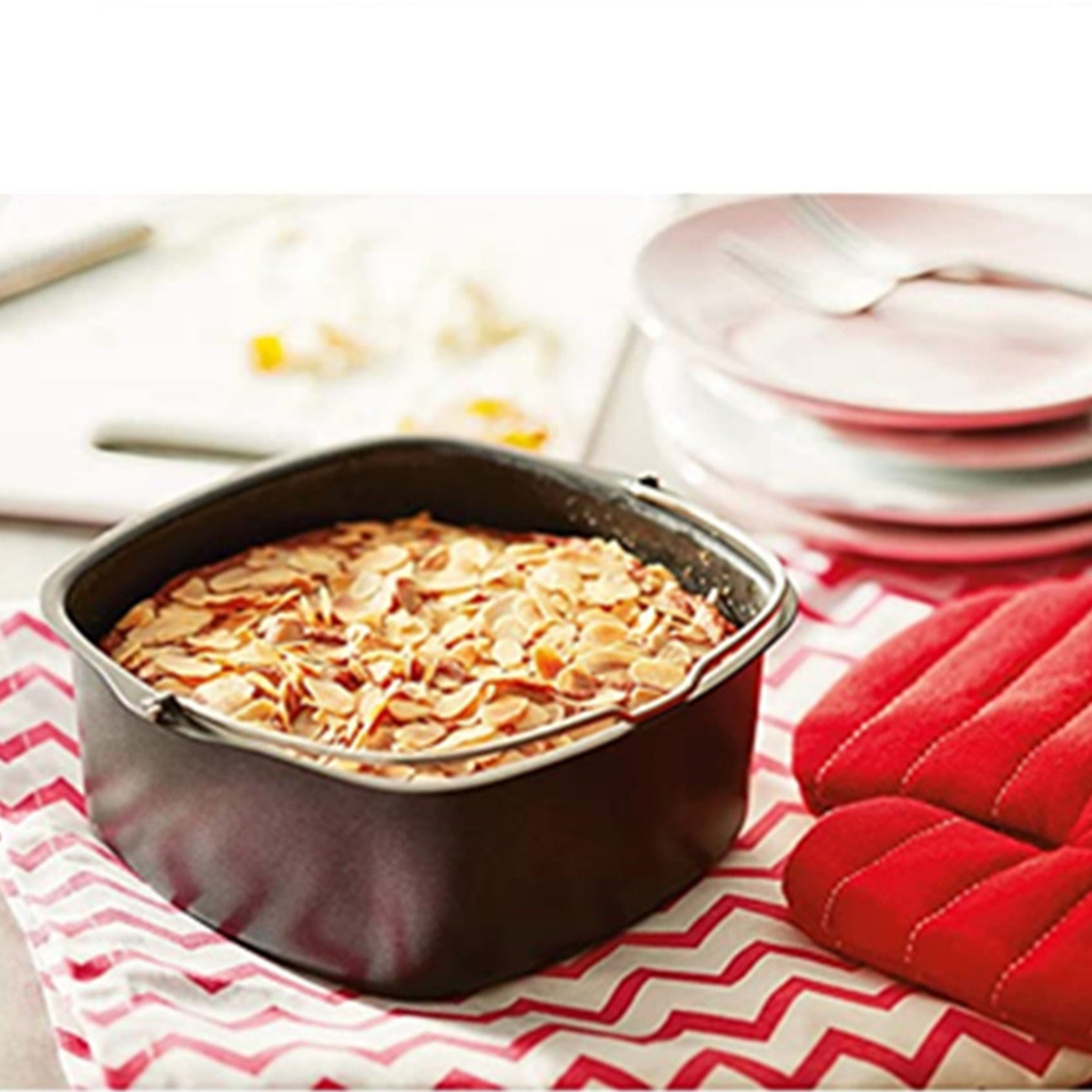 Acituna Phụ Kiện Nồi Chiên Không Dầu Bằng Thép carbon Và Silicon Kèm Khay Nướng Bánh