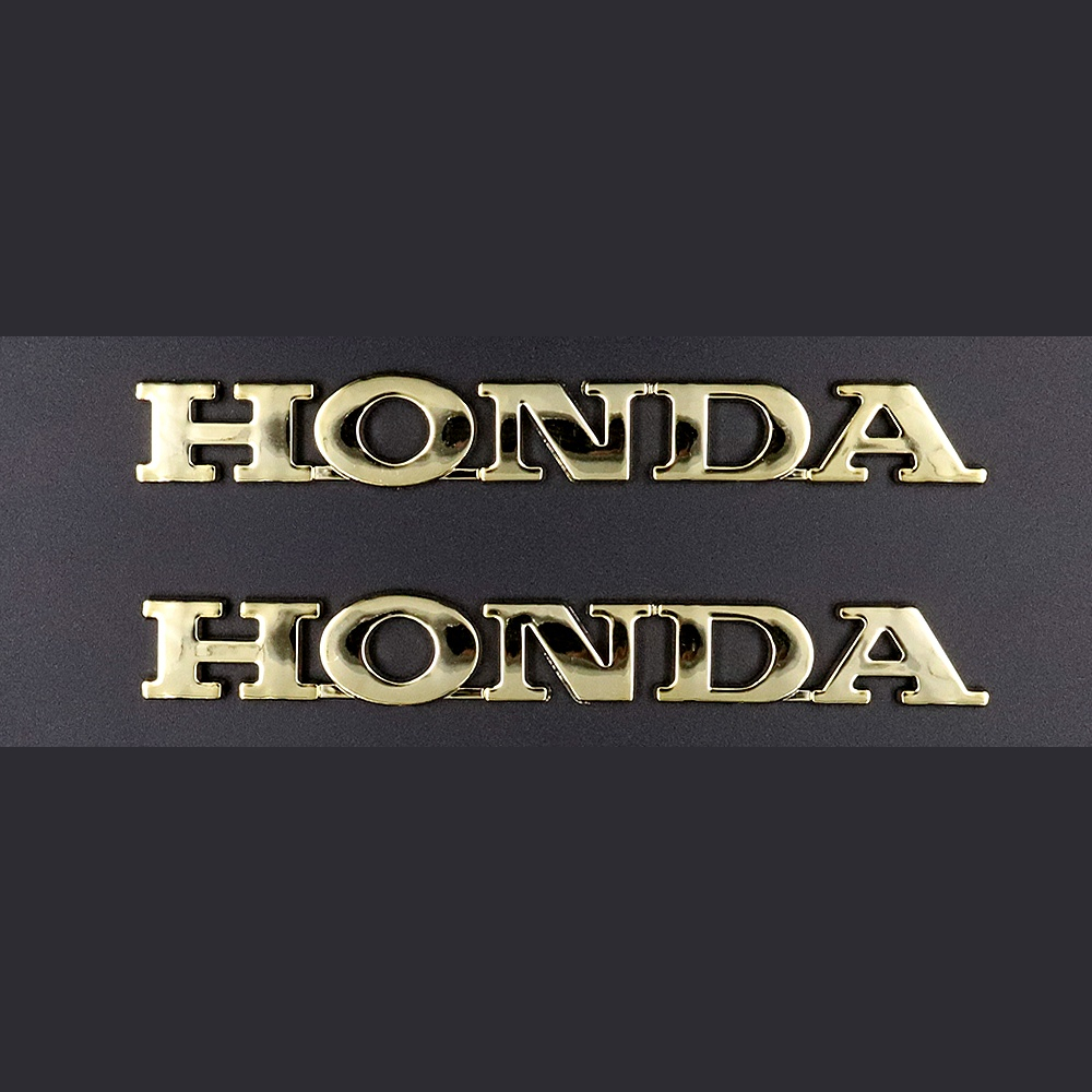 1 Cặp Biểu Tượng 3d Dán Trang Trí Xe Mô Tô honda Chất Lượng Cao