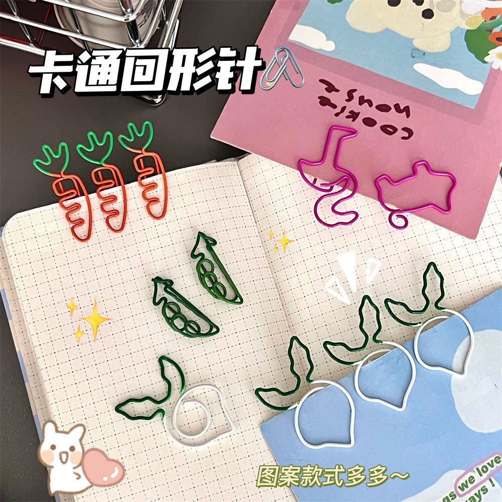 Kẹp Giấy Hình Hoạt Hình Màu Hồng Dễ Thương Sáng Tạo