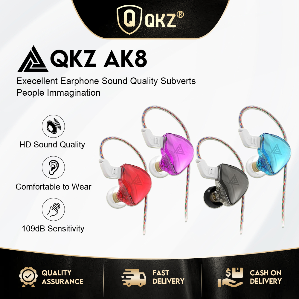 Tai nghe nhét tai QKZ AK8 âm thanh HIFI sống động chất lượng cao