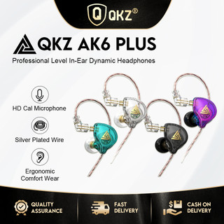 Tai nghe nhét tai Qkz AK6 PLUS 3.5mm âm thanh sống động chất lượng cao