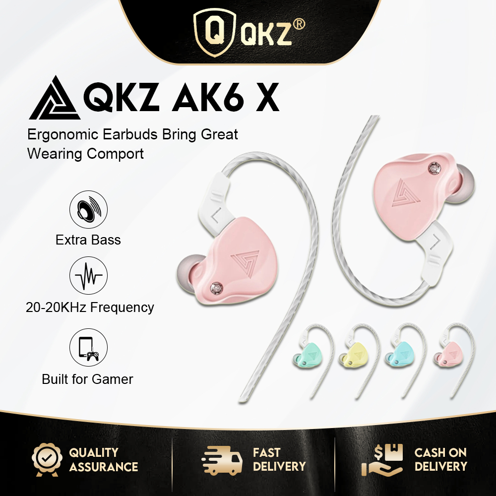 Tai nghe nhét tai QKZ AK6-X có micro âm thanh giảm tiếng ồn