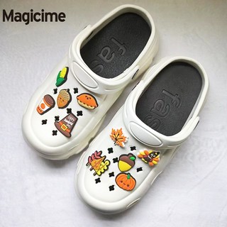 Magicime Phụ Kiện Trang Trí Giày Đục Lỗ Thủ Công Dễ Phối Đồ Dễ Thương