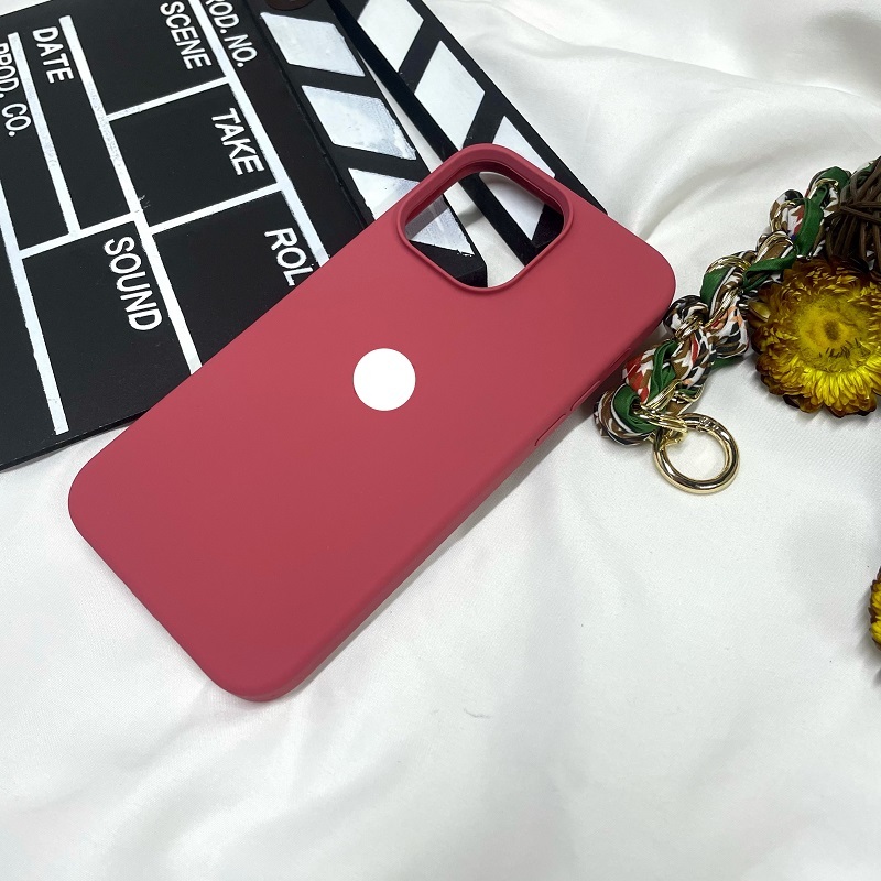 Violet Rose Red Dragon Fruit Series Liquid Silicone Phone Case Compatible with iPhone 15 Pro 14 11 12 13 Pro Max Plus Phone Case Shockproof and Anti slip Bumper Cover