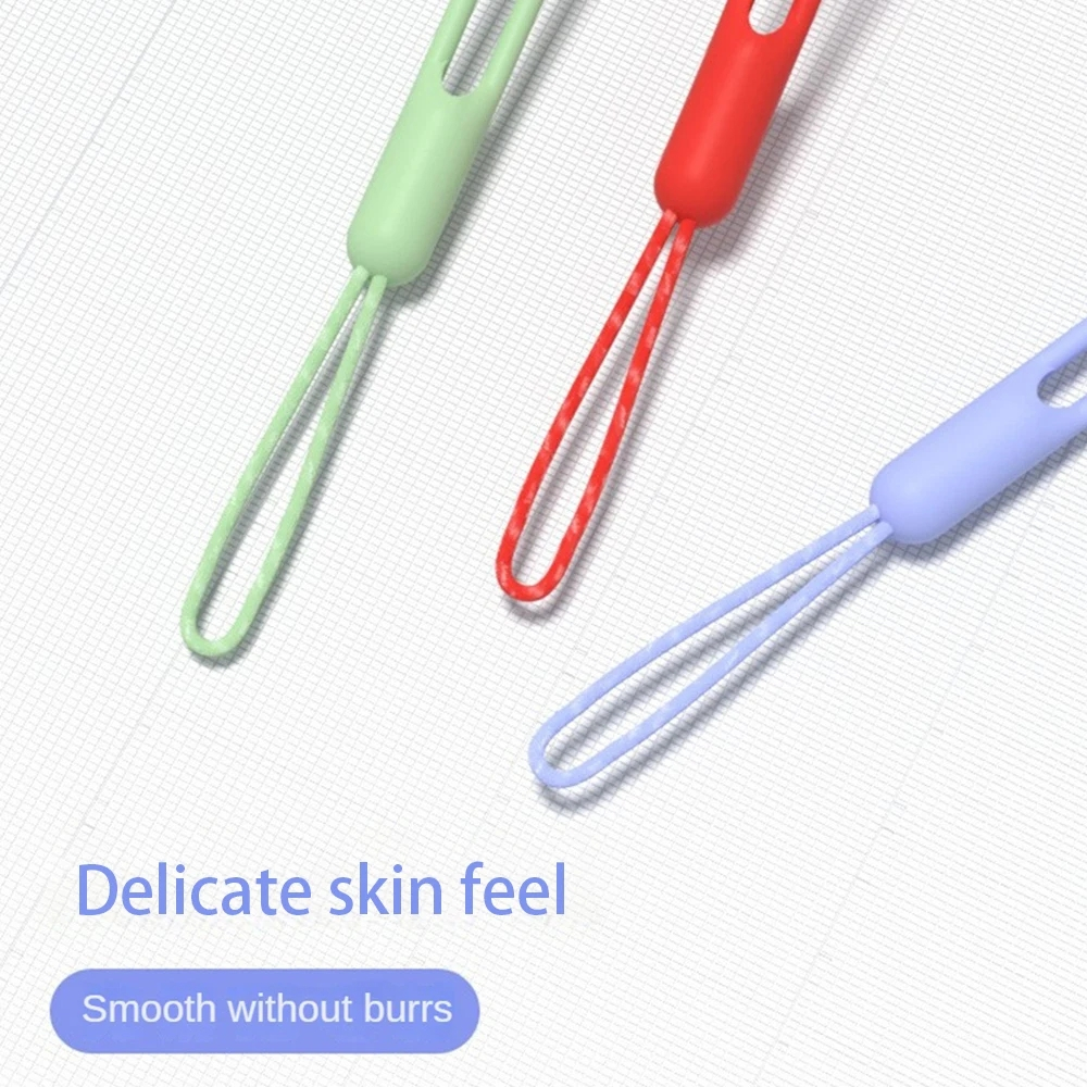 Silicone Dây Đeo Điện Thoại Bằng Silicon Họa Tiết Hoạt Hình Dễ Thương