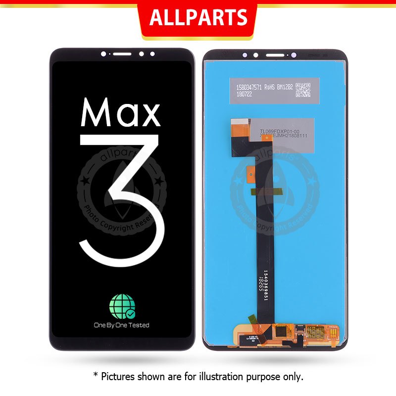 Màn hình zin điện thoại ALLPARTS liền khung thay thế cho XIAOMI Mi Max 3 MAX3