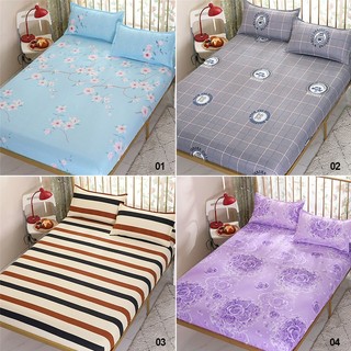 Khăn trải giường cotton đẹp và vỏ gối CTC33 cỡ 1m2 1m5 1m8